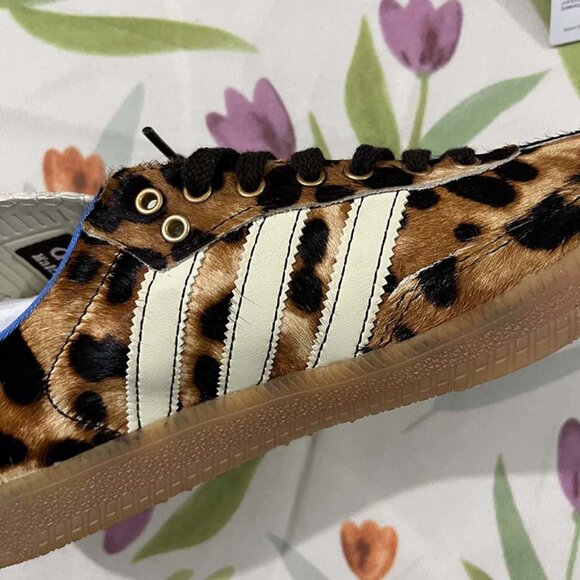 Adidas Leopard Print Sneakers